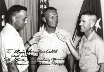 "To Major Hammack with best wishes"